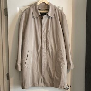 London Fog Men's Beige Trench Coat